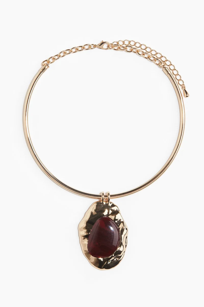 H&M Rigid pendant necklace