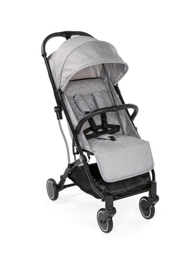 شيكو عربة أطفال ترولي لايت جراي - Image 5