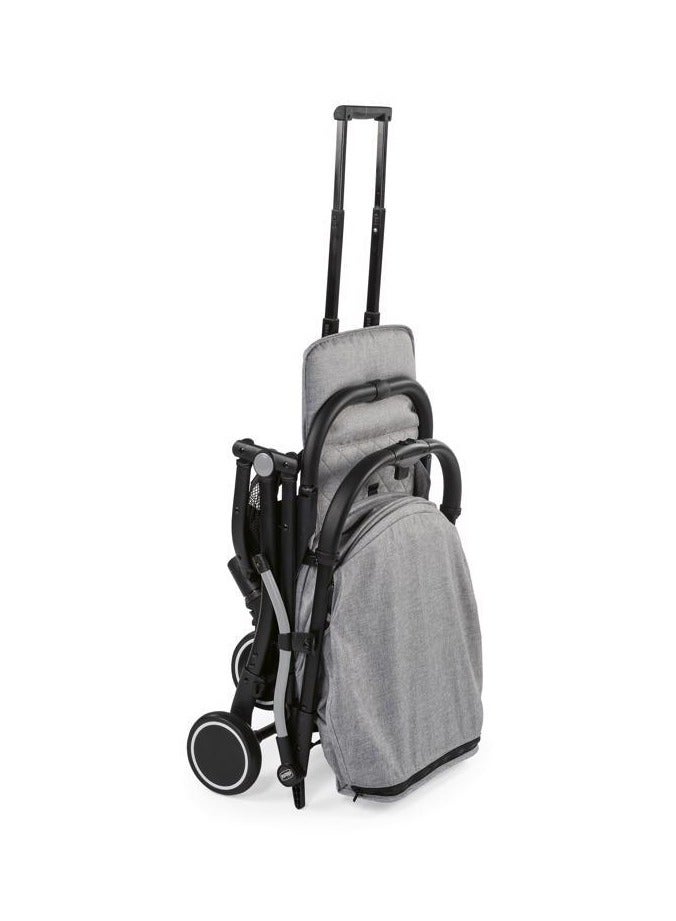 شيكو عربة أطفال ترولي لايت جراي - Image 3