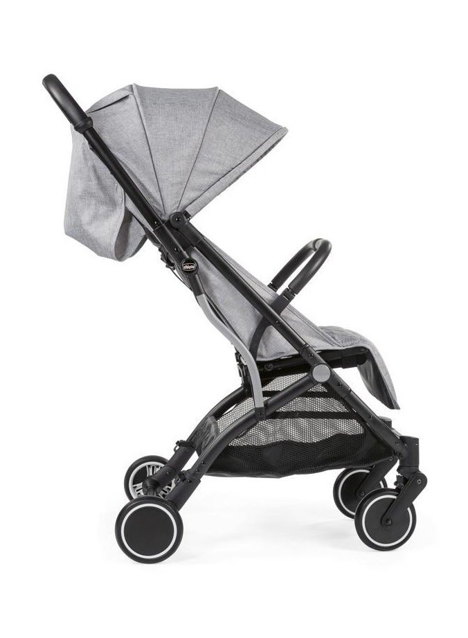 شيكو عربة أطفال ترولي لايت جراي - Image 4