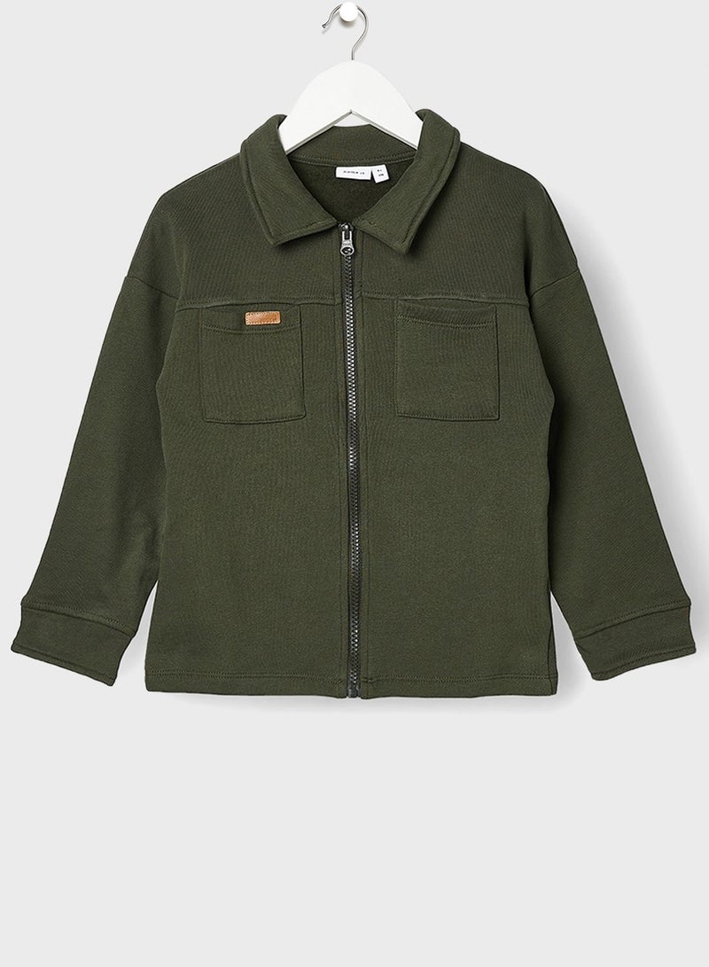 NAME IT Kids Full-Zip Cardigan - Image 1