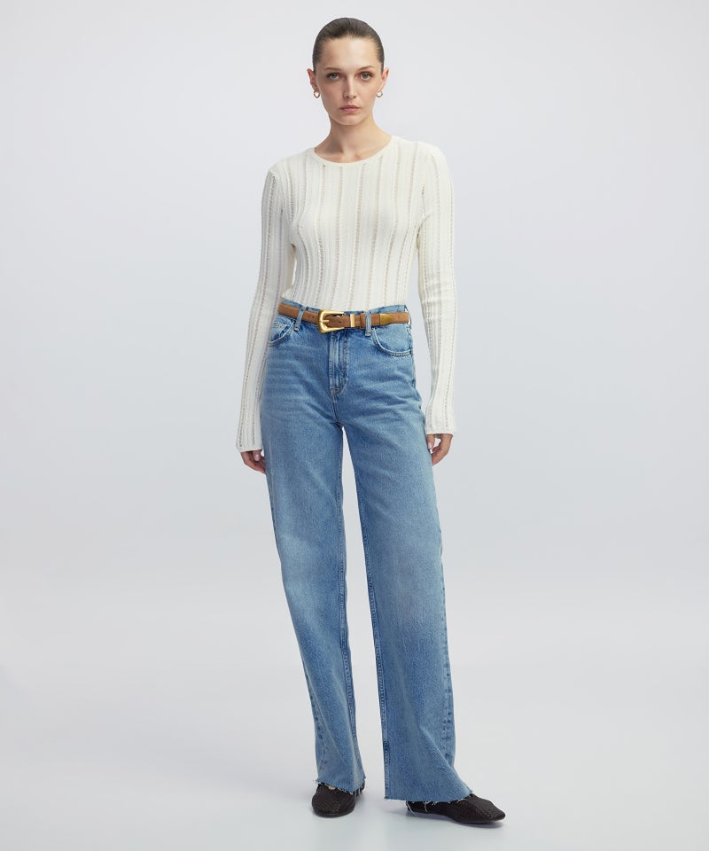 Ipekyol Openwork Knit Top - Image 3