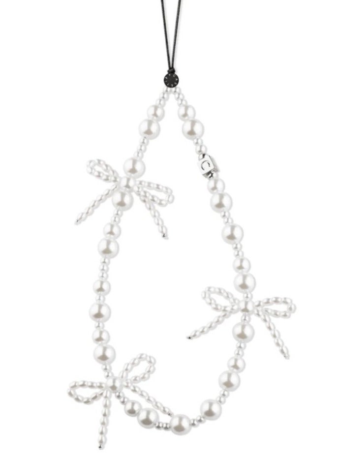 Casetify Mobile Phone Chain Silicone Bead Portable Phone Case Hanging Rope Golden Love Chain