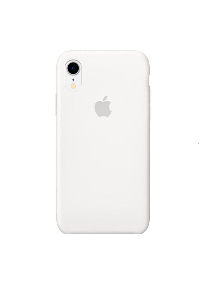 Generic - IPHONE XR SILICONE CASE WHITE, TPU Silicone Case Compatible with Apple iPhone XR - Case Slim Protective Phone Cover with Soft Finish - Image 1