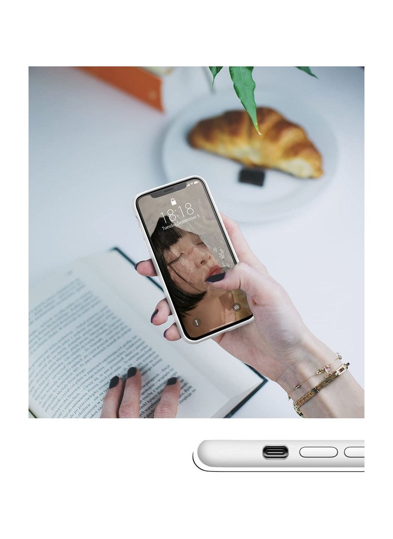 Generic - IPHONE XR SILICONE CASE WHITE, TPU Silicone Case Compatible with Apple iPhone XR - Case Slim Protective Phone Cover with Soft Finish - Image 1