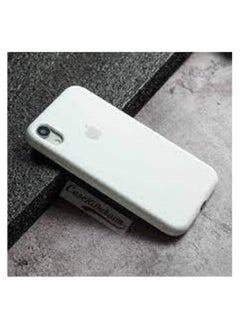 IPHONE XR SILICONE CASE WHITE, TPU Silicone Case Compatible with Apple iPhone XR - Case Slim Protective Phone Cover with Soft Finish