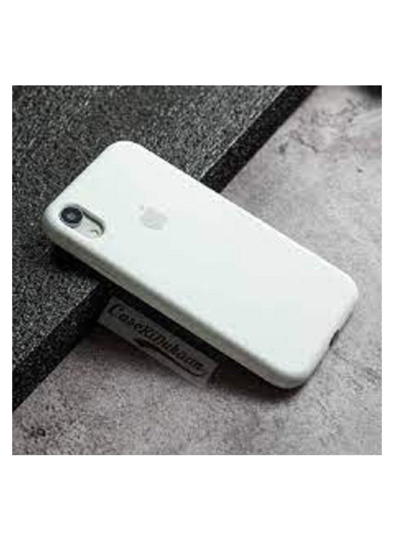 Generic - IPHONE XR SILICONE CASE WHITE, TPU Silicone Case Compatible with Apple iPhone XR - Case Slim Protective Phone Cover with Soft Finish - Image 1