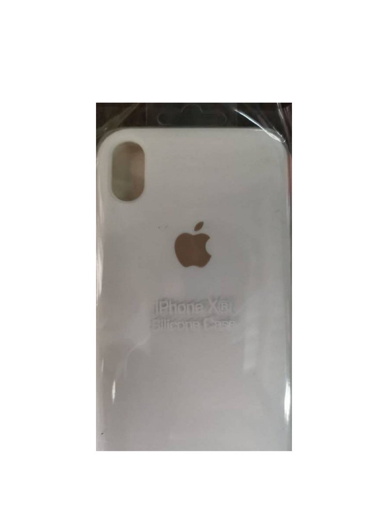 Generic - IPHONE XR SILICONE CASE WHITE, TPU Silicone Case Compatible with Apple iPhone XR - Case Slim Protective Phone Cover with Soft Finish - Image 1