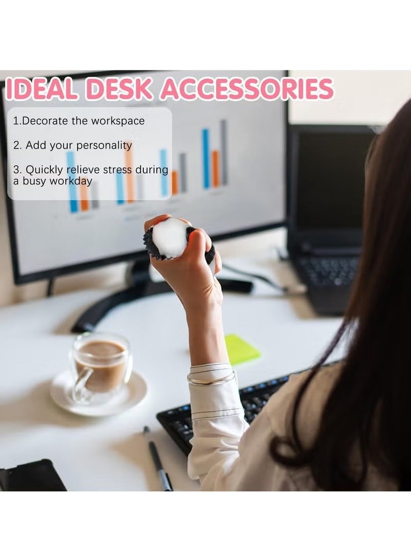 Bukela 2PCS Squishy Biscuit Stress Relief Toy, Pinch Decompression Toy, Realistic Sandwich Design for Anxiety and Relaxation, Perfect Desk Accessory and Fun Fidget Toy for Adults, Ideal for Stress Relief - Image 5