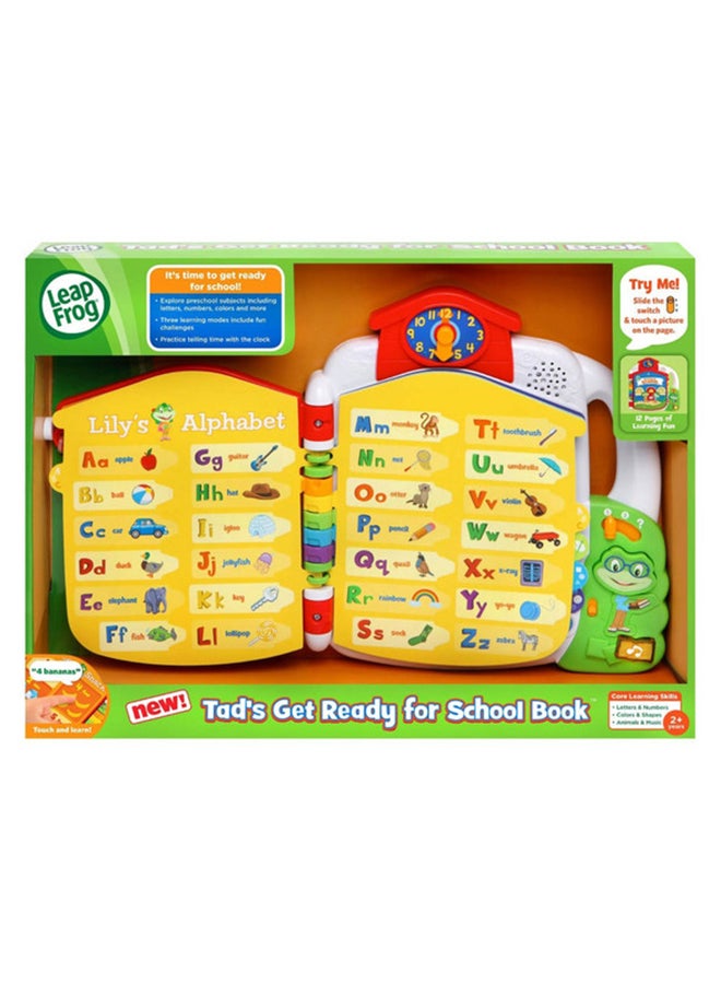 LeapFrog Tad##s Get Ready for School Book, Interactive Early Education, ABCs, Numbers, Colors, Ages 2-5 - Image 3