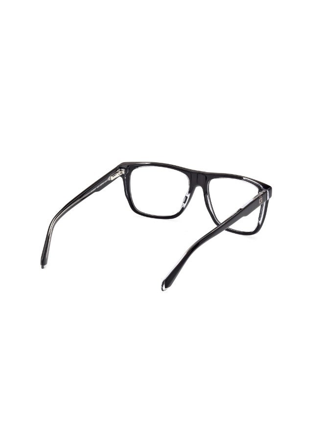 جس نظارة طبية بشكل مربع للرجال بأذرع من الأسيتات GU50089  مقاس 56 - أسود - Image 5
