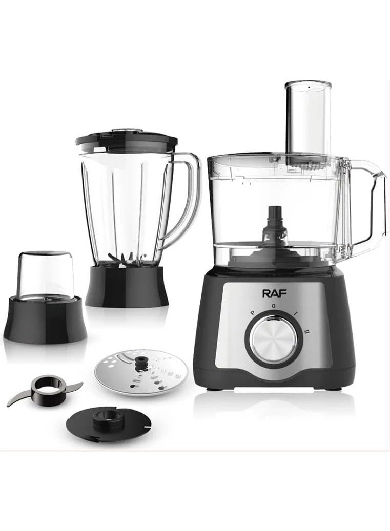 آر إيه أف محضر طعام متعدد الوظائف (٧ في ١) محرك قوي من النحاس بالكامل - ٦٠٠ واط | خلاط | مفرمة | مطحنة - Image 2