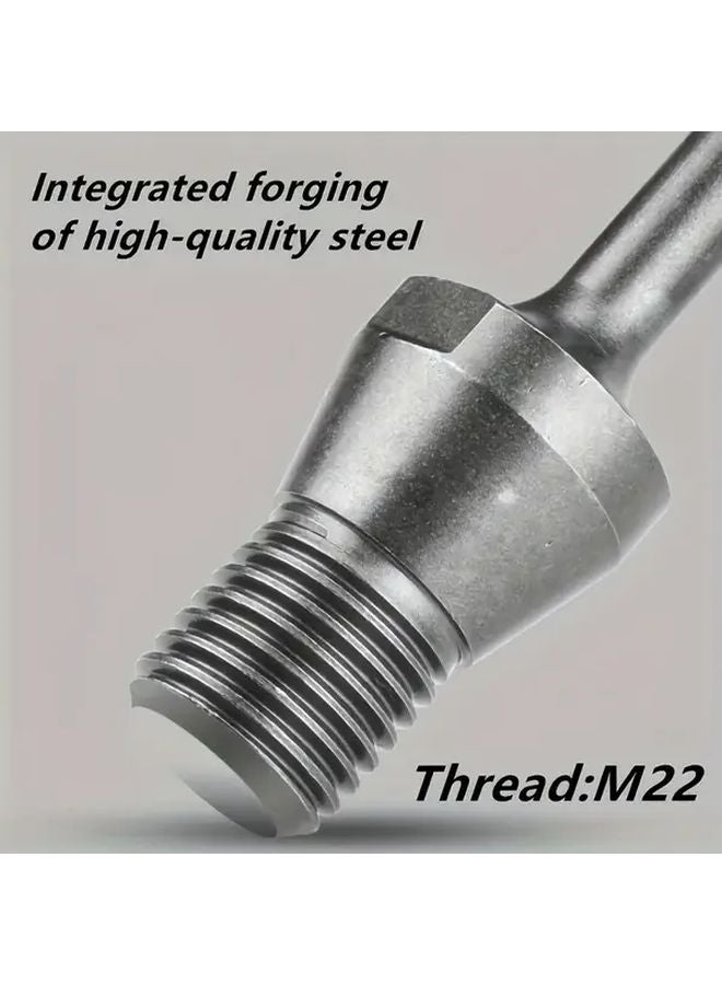 قطعتان أداة تحويل M22 لثقب SDS بلس مربع لريشة الحفر الماسية للخرسانة الجافة والرطبة - Image 2