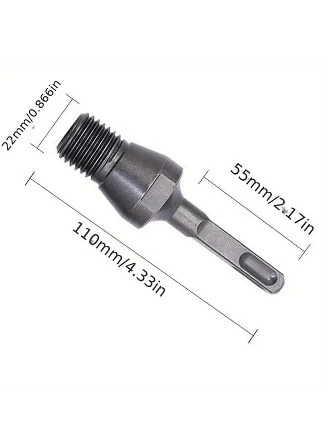 قطعتان أداة تحويل M22 لثقب SDS بلس مربع لريشة الحفر الماسية للخرسانة الجافة والرطبة - Image 4