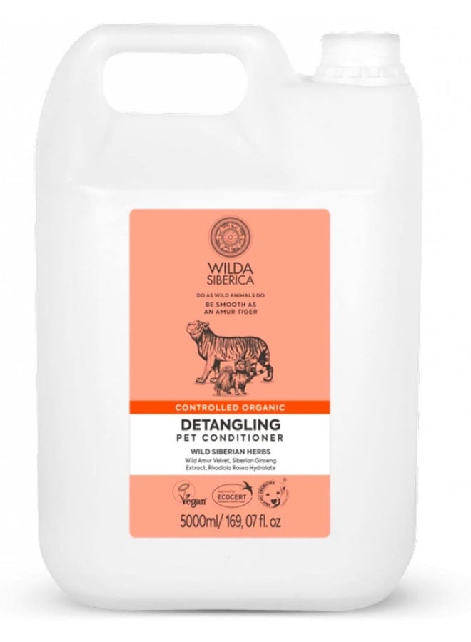 Natura Siberica Wilda Siberica Controlled Organic Detangling Pet Conditioner 5 L
