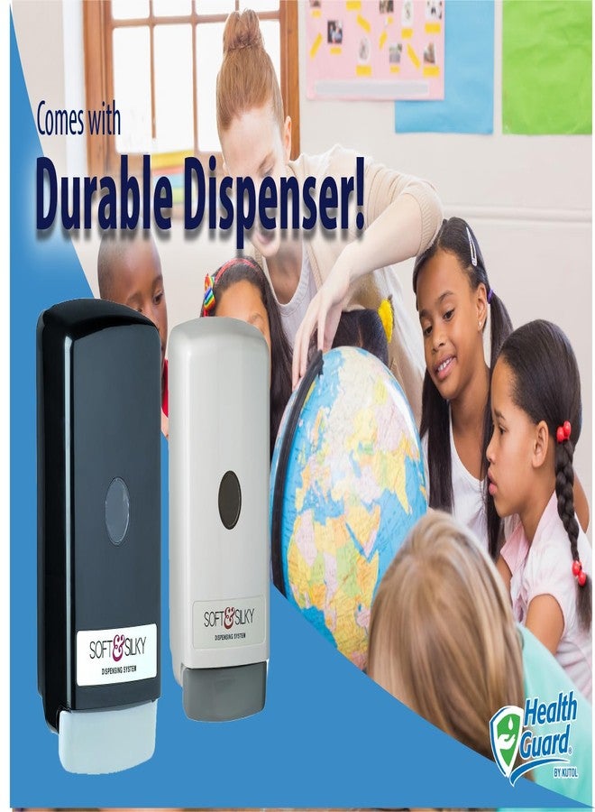 كوتول موزع أكياس هيلث جارد 9950ZPL الناعم والحريري، بلاستيك، 800 مل، أبيض كريمي - Image 3