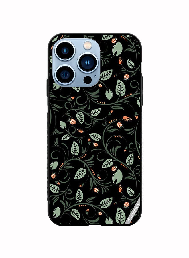 VR CREATIVE Protective Case Cover For Apple iPhone 13 Pro Max Flower Design Multicolour - Image 1