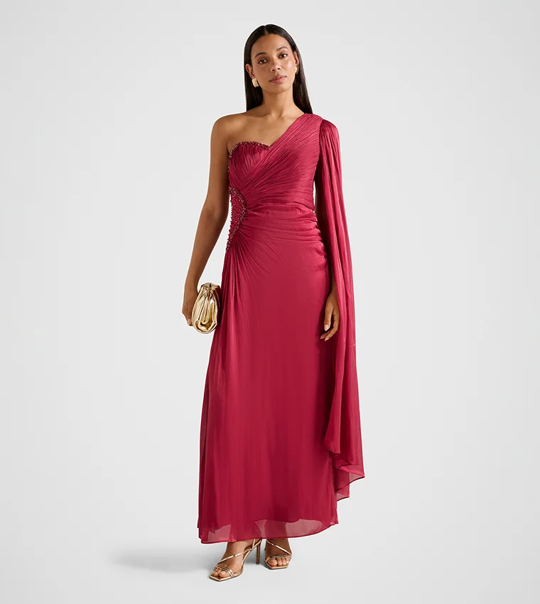 Forever New Nadia Asym Draped Maxi
