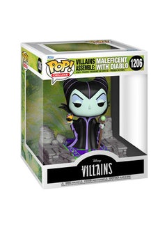 Funko Pop DeluxeDisney Villains - Maleficent with Diablo (Exc), Collectible Action Vinyl Figure - 64679  - Image 2