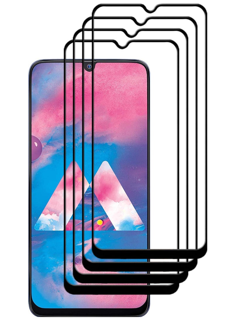 ACLIX 4 Pieces Antistatic ESD Dustproof Premium Quality High Definition Tempered Glass Screen Protector Designed For Samsung Galaxy M30 - Image 1