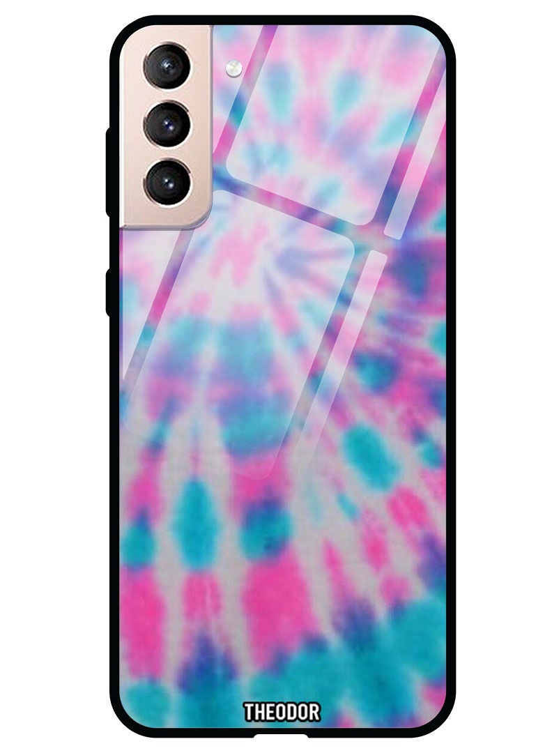 Theodor Protective Tempered Glass Case Cover Samsung Galaxy S21  Paint - Image 1