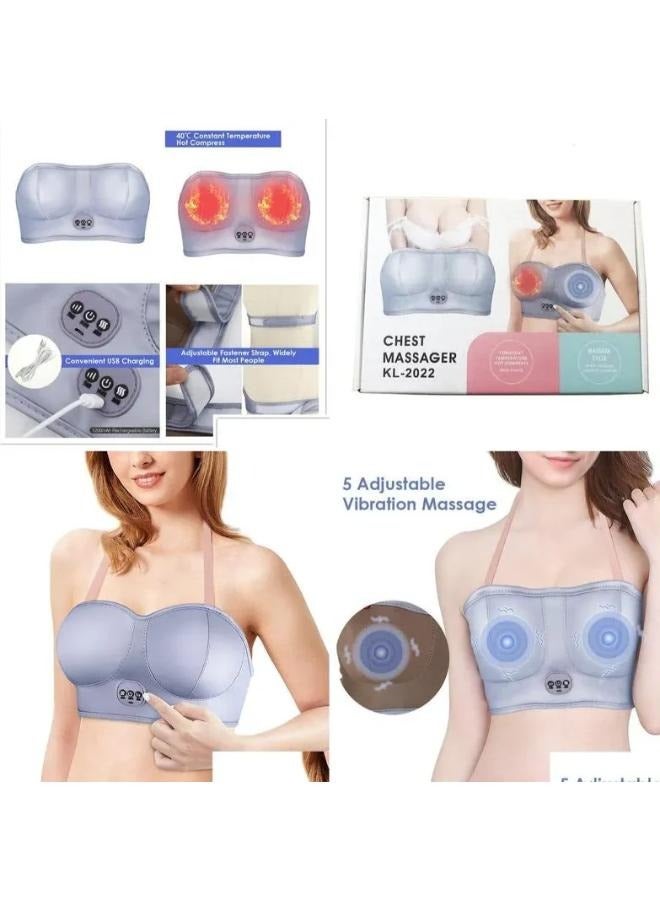 Ergonomic Electronic chest Stimulates Acupressure Massager - Image 2