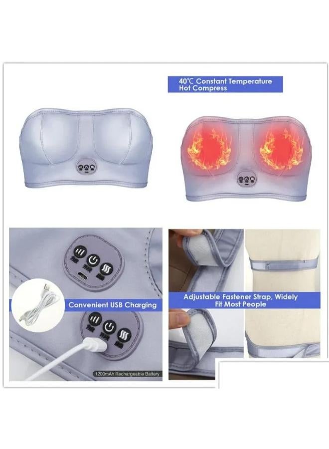 Ergonomic Electronic chest Stimulates Acupressure Massager - Image 3