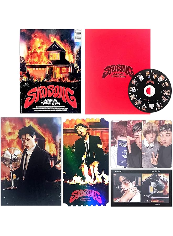 The Bros 7th Mini Album [SAD SONG] (S Ver.) Photo Book + CD-R + Movie Ticket + Unit Photo Card + 3 Extra Photocards