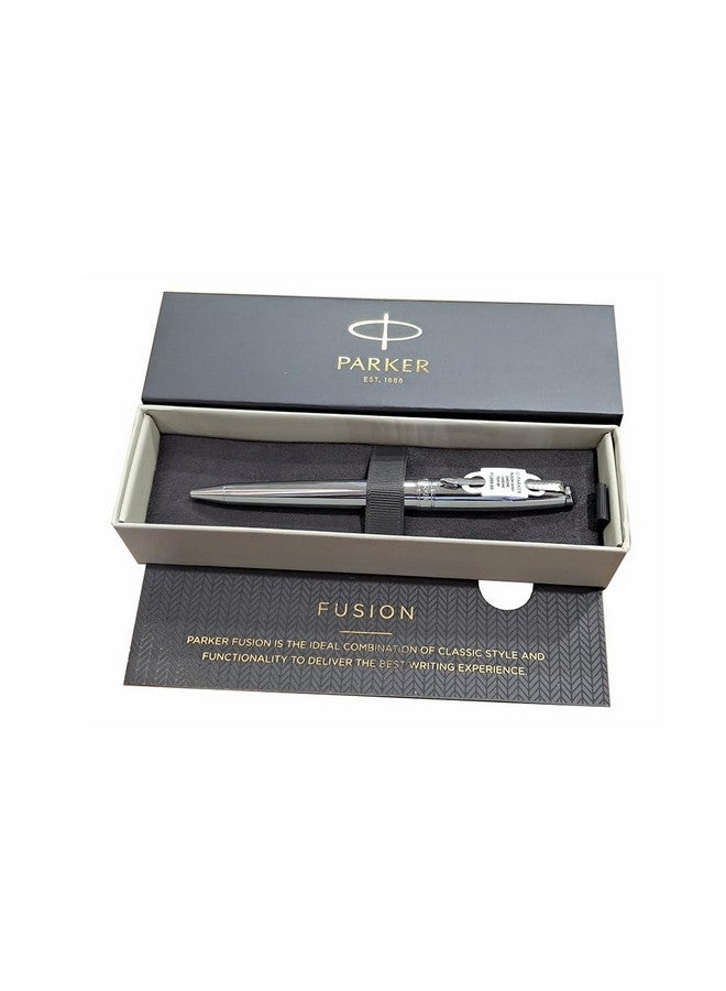 باركر قلم حبر جاف باركر فيكتور أسود غير لامع مع حامل بطاقات مجاني، تصميم أنيق، مثالي للمحترفين، أداة كتابة متينة وأنيقة، مثالي للهدايا - Image 3