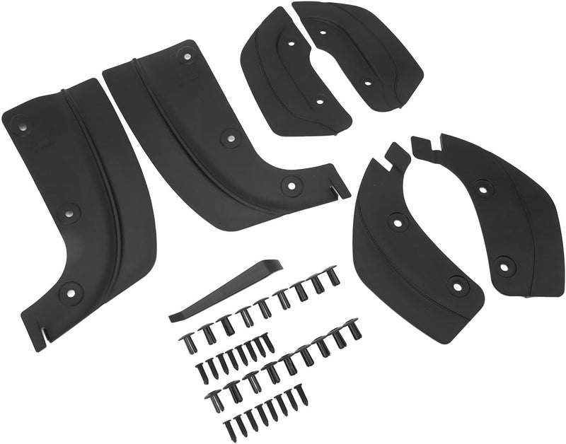 6PCS Car Mud Flaps, PVC Full Protection High Flexibility Mud Splash Guards for 2021 2023, with Easy Installation No Drilling - Image 1