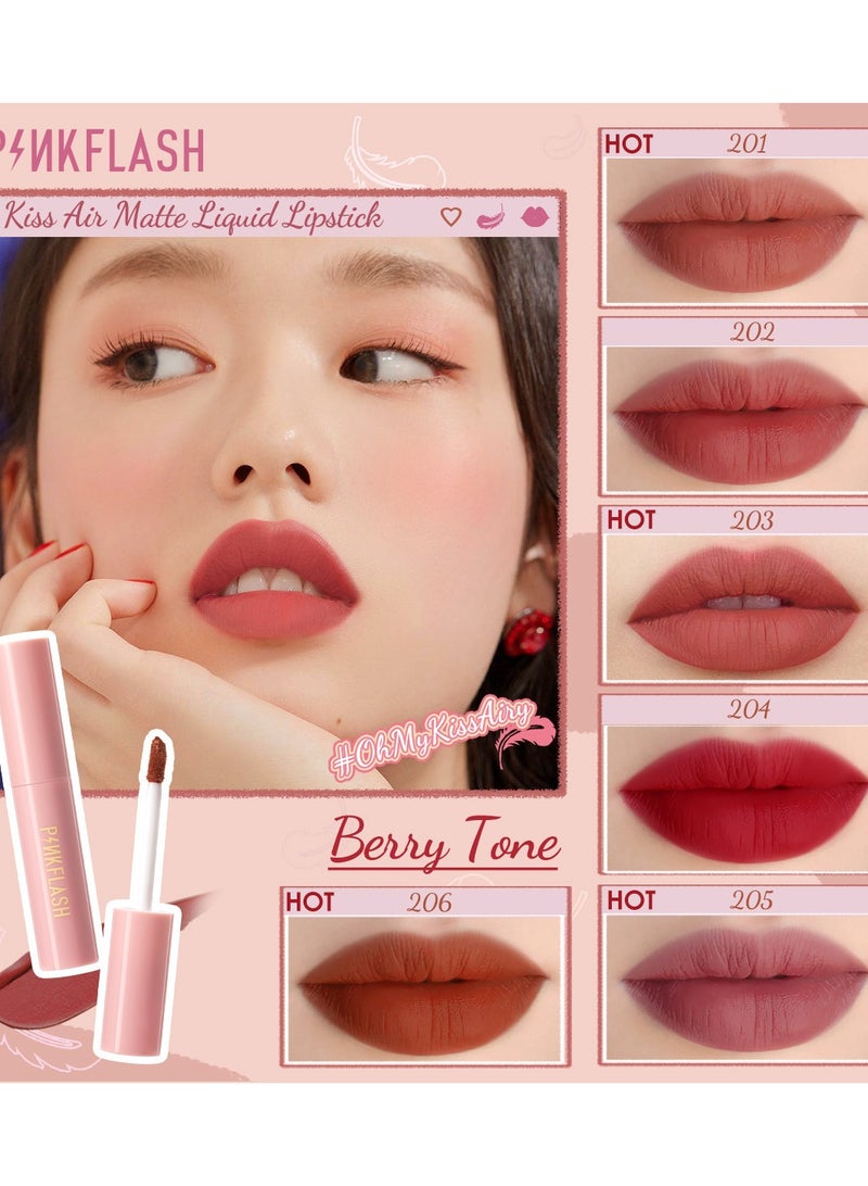 PINKFLASH Pink flash Melting Matte Lip Cream #202 - Image 3