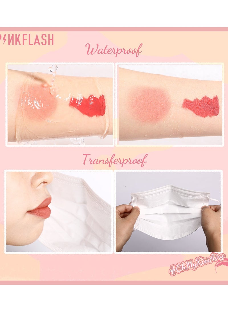 PINKFLASH Pink flash Melting Matte Lip Cream #202 - Image 2