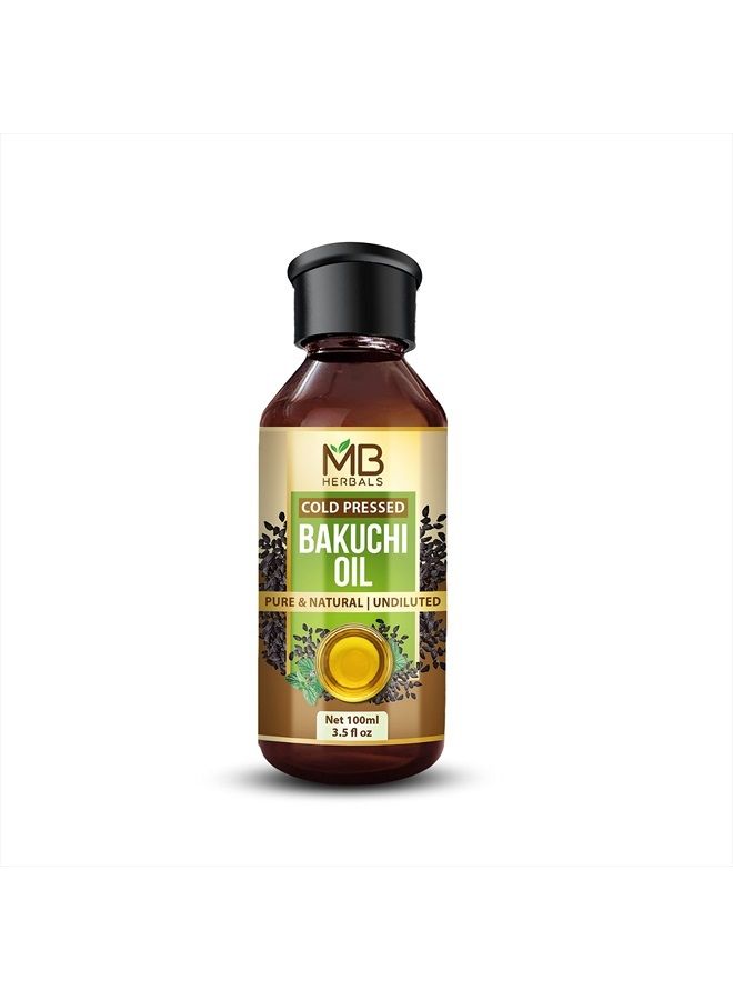 MB Herbals Bakuchi Oil 100ml (3.5 fl.oz) | Babchi | Psoralea corylifolia | 100% Pure & Undiluted | Cold Pressed | for External USE ONLY | USE After Dilution - Image 2
