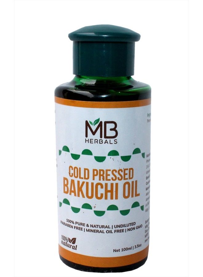 MB Herbals Bakuchi Oil 100ml (3.5 fl.oz) | Babchi | Psoralea corylifolia | 100% Pure & Undiluted | Cold Pressed | for External USE ONLY | USE After Dilution - Image 3