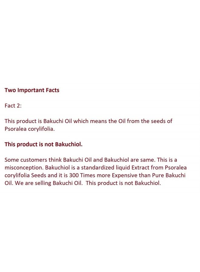 MB Herbals Bakuchi Oil 100ml (3.5 fl.oz) | Babchi | Psoralea corylifolia | 100% Pure & Undiluted | Cold Pressed | for External USE ONLY | USE After Dilution - Image 5