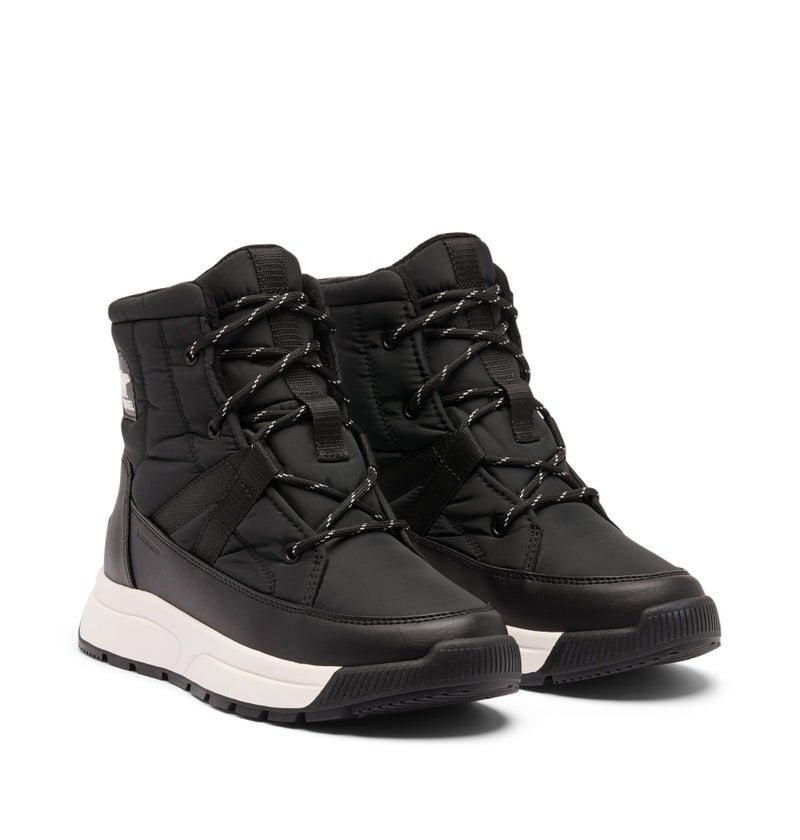 Sorel Women's Whitney III Mid Waterproof, Black/Sea Salt, 9 - Image 2