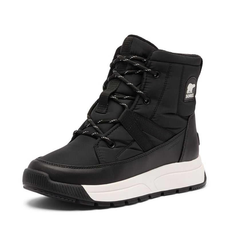Sorel Women's Whitney III Mid Waterproof, Black/Sea Salt, 9 - Image 1