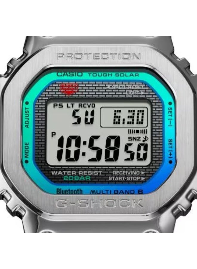 G-SHOCK Solar Digital Watch GMW-B5000PC-1DR, 49.3 mm Black Dial, Full Titanium Case & Bracelet, Bluetooth + Shock-Resistant, 200 m WR - Image 3