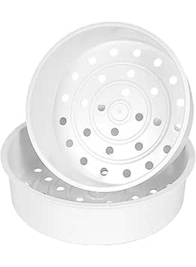 2 Pcs Plastic Steaming Basket for Rice Cooker and Pot Accessory - Image 1