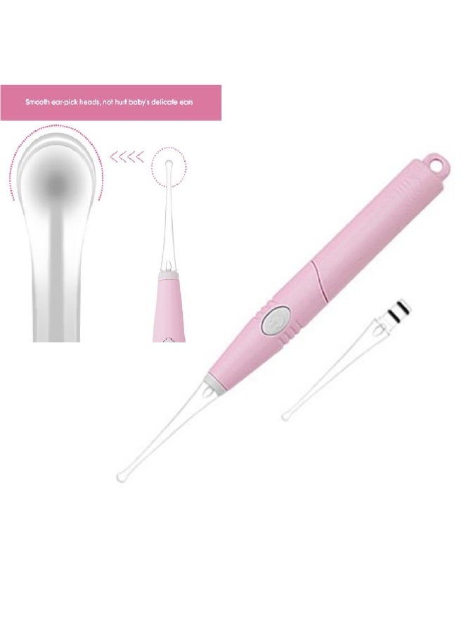 Baby Ear Wax Cleaner LED Light Earpick Earwax Luminous Remover Cleaning Spoon Health Care Tool For Kids - Image 2