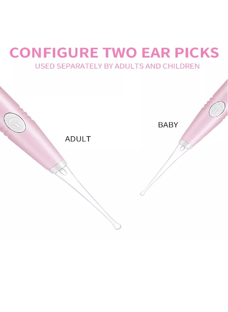 Baby Ear Wax Cleaner LED Light Earpick Earwax Luminous Remover Cleaning Spoon Health Care Tool For Kids - Image 3