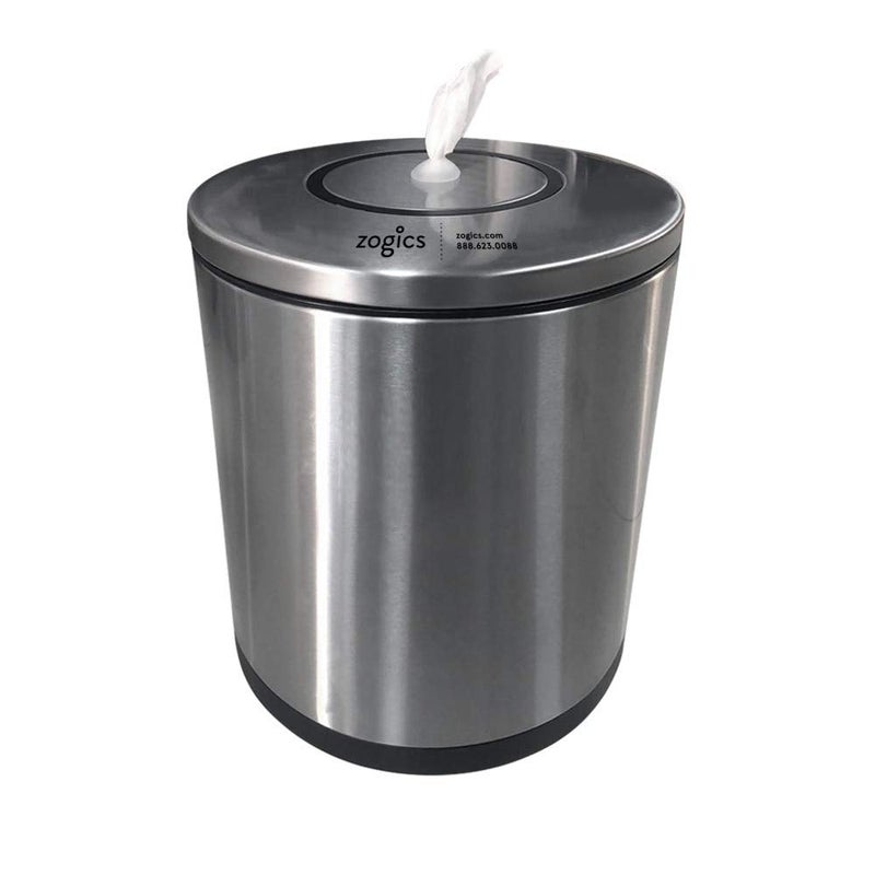 Zogics Tabletop Stainless Steel Wipe Dispenser