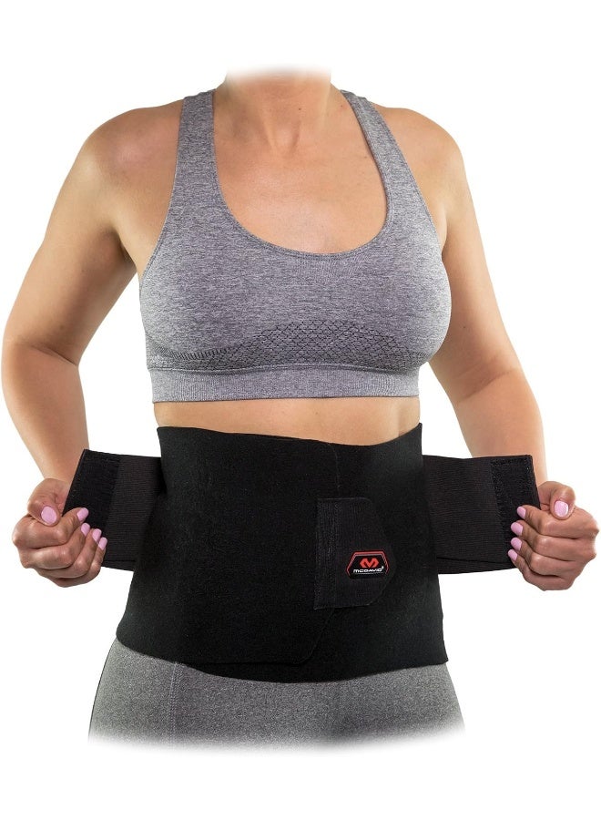 McDavid Waist / Belly Trimmer Belt for Women and Men. Extra Support. Love Handles Fat Burning Sauna Waist Trainer - Promotes Healthy Sweat, Weight Loss, Lower Back Posture - Image 4