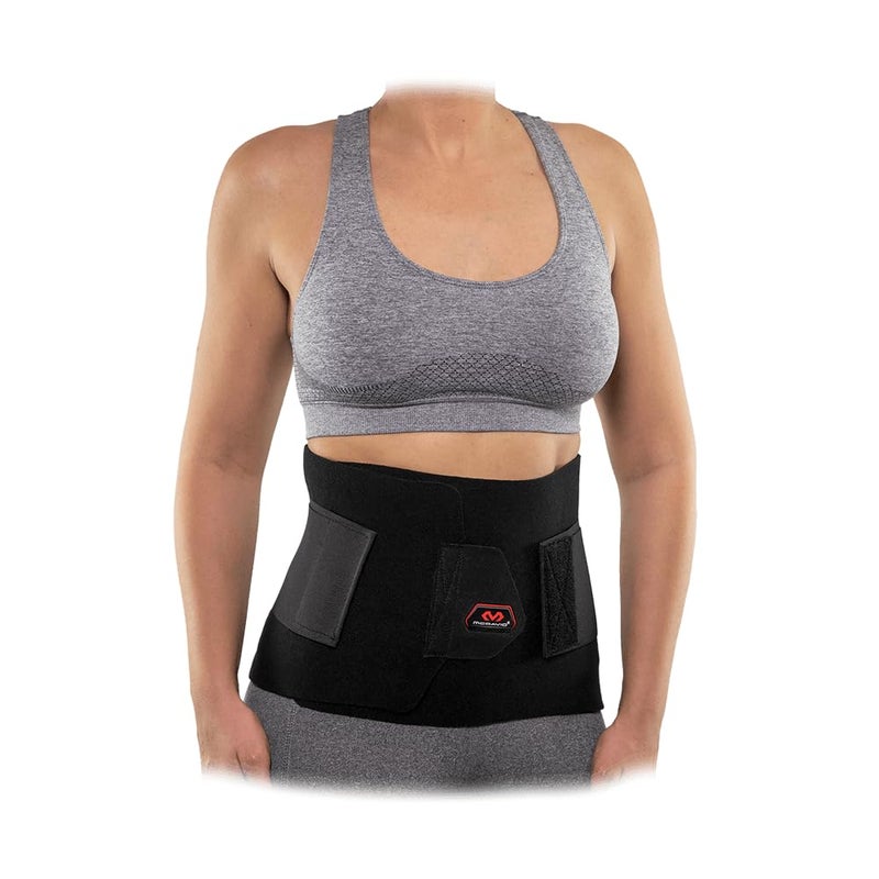 McDavid Waist / Belly Trimmer Belt for Women and Men. Extra Support. Love Handles Fat Burning Sauna Waist Trainer - Promotes Healthy Sweat, Weight Loss, Lower Back Posture - Image 1
