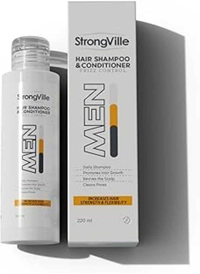 strongville - شامبو وبلسم الشعر سترونجفيل للرجال 220 مل - Image 1