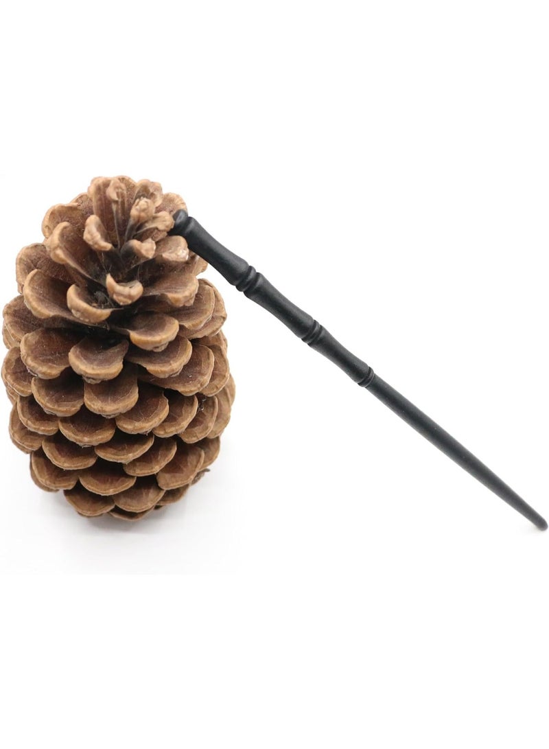 BIGTHREE Bamboo Shape Long Hair Sticks, Ancient Style Hairpin, 8pcs Classical Wooden Sticks Hair Chopstick, Women Hair Pins Buns for Decorative Hanfu Headdress Accessories - Image 5