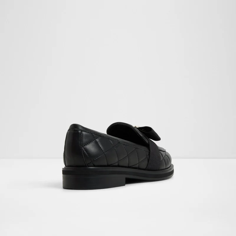 ALDO  BISSAMO Bow Detail Quilted Loafers for Women | Best Price UAE
