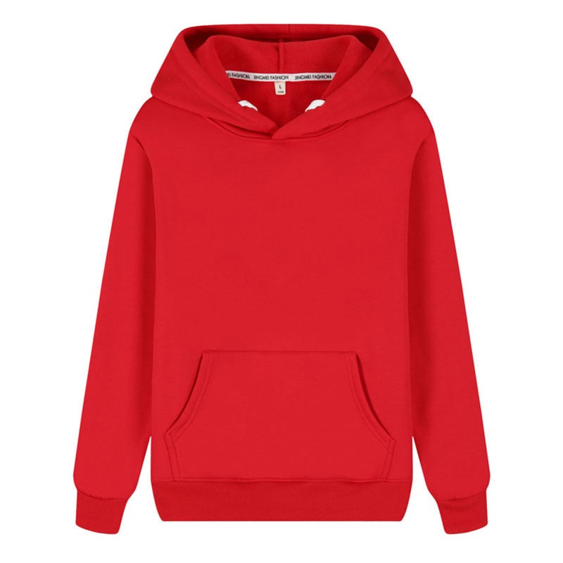 Autumn other cashmere cotton casual spot hooded stereo patch without collar no liner white sweater support printing Orange  - Image 5