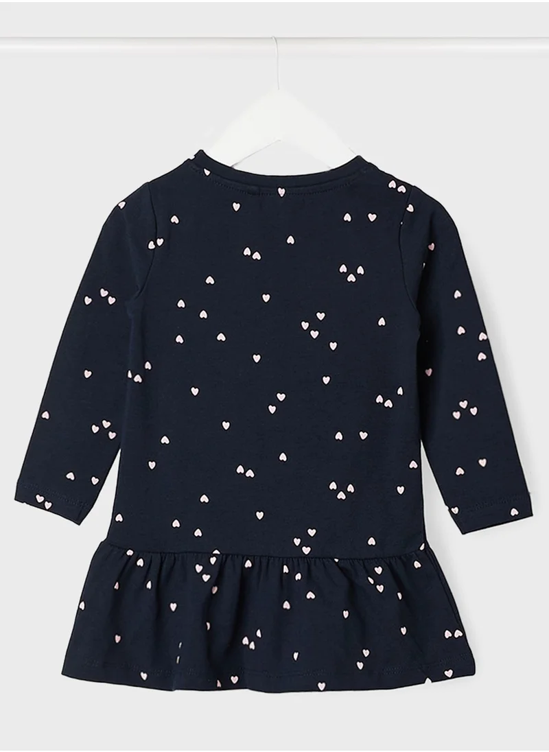 NAME IT Kids Heart Print Dress