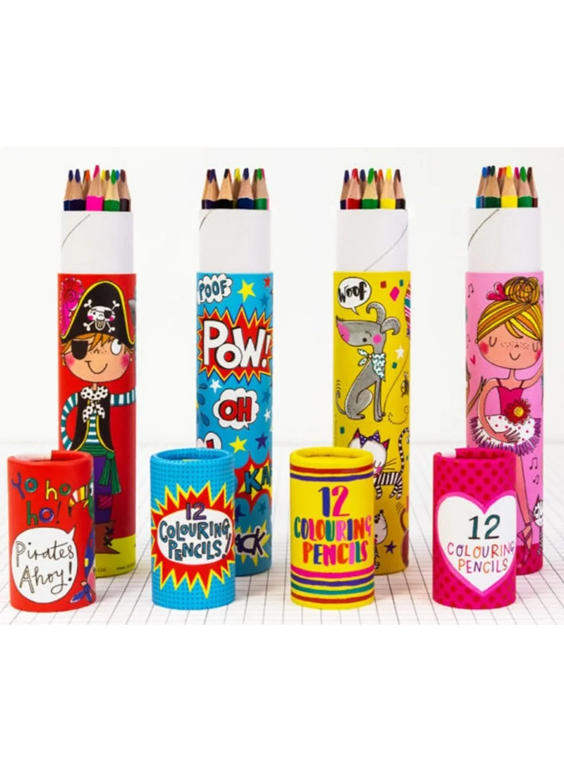 Rachel Ellen Childrens  Colouring Pencil Tube